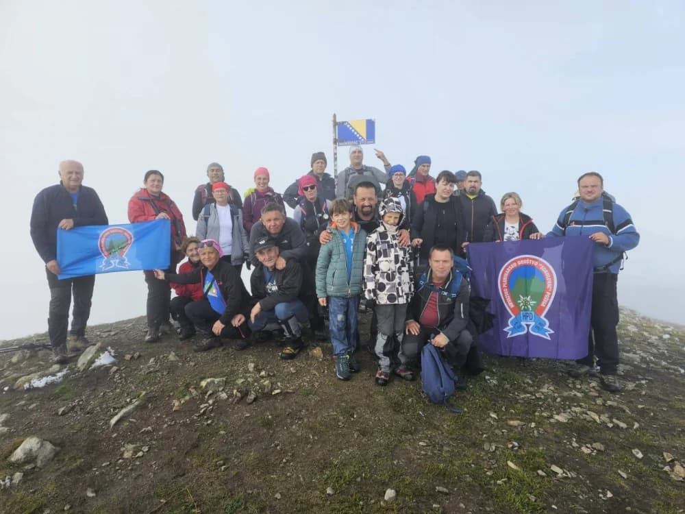 Izlet planinara HPD Sokolovac na Vranic u BiH