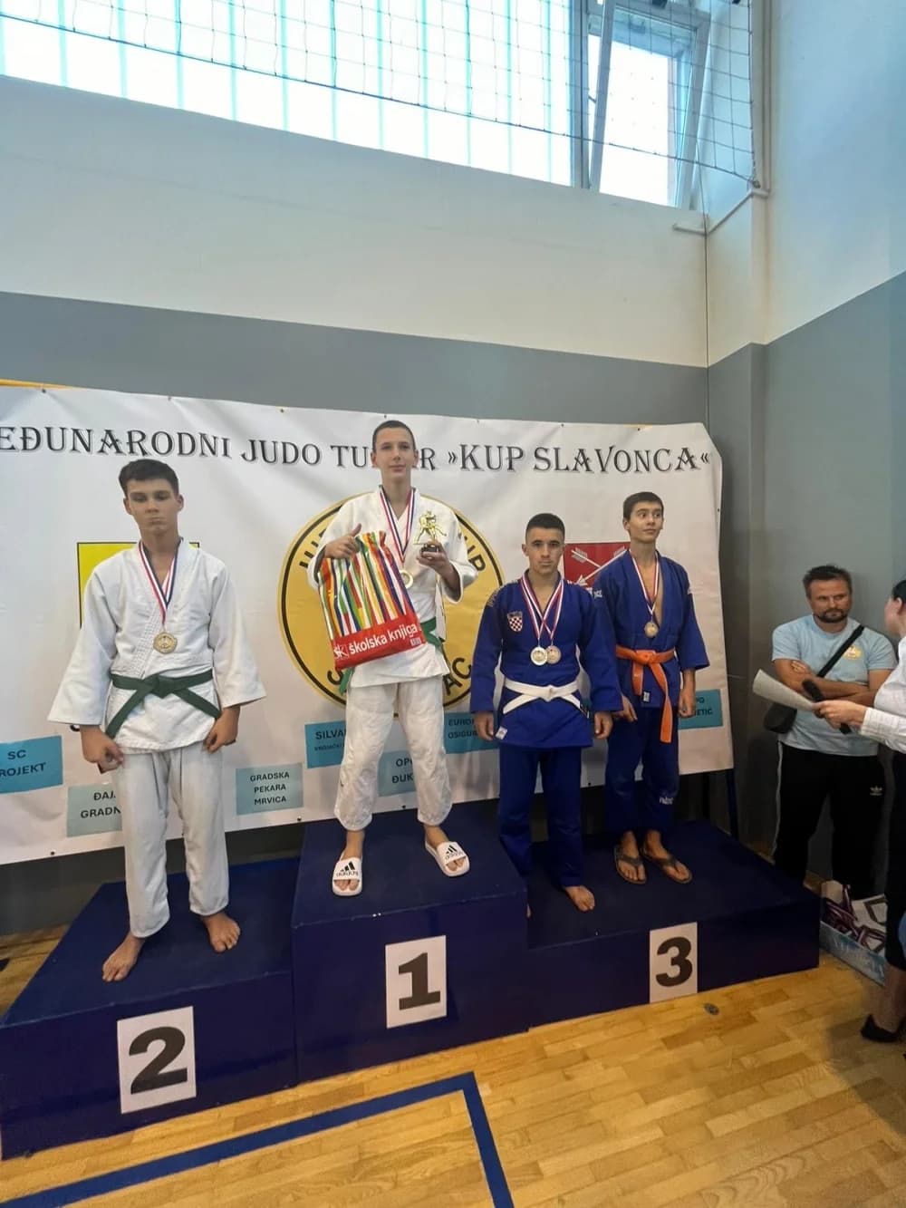 ČAGLIN: Održan prvi Međunarodni judo turnir ’Kup Slavonca’