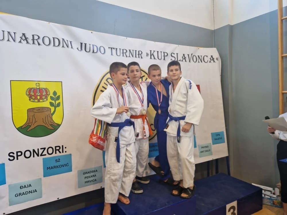 ČAGLIN: Održan prvi Međunarodni judo turnir ’Kup Slavonca’