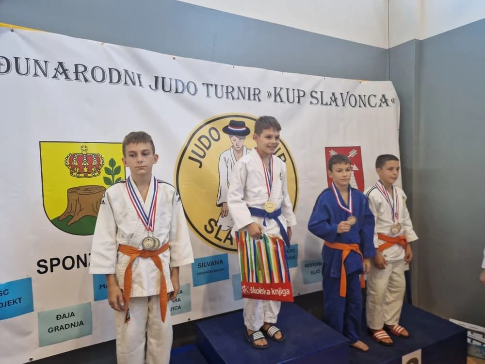 ČAGLIN: Održan prvi Međunarodni judo turnir ’Kup Slavonca’