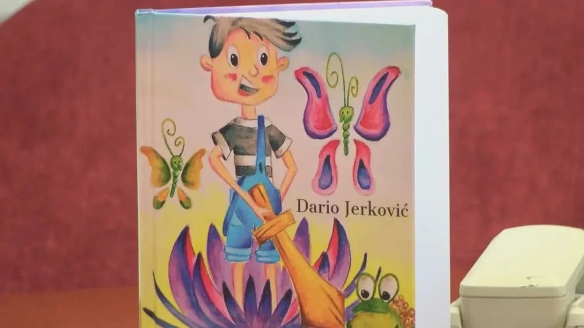 Policajac Dario napisao knjigu za djecu