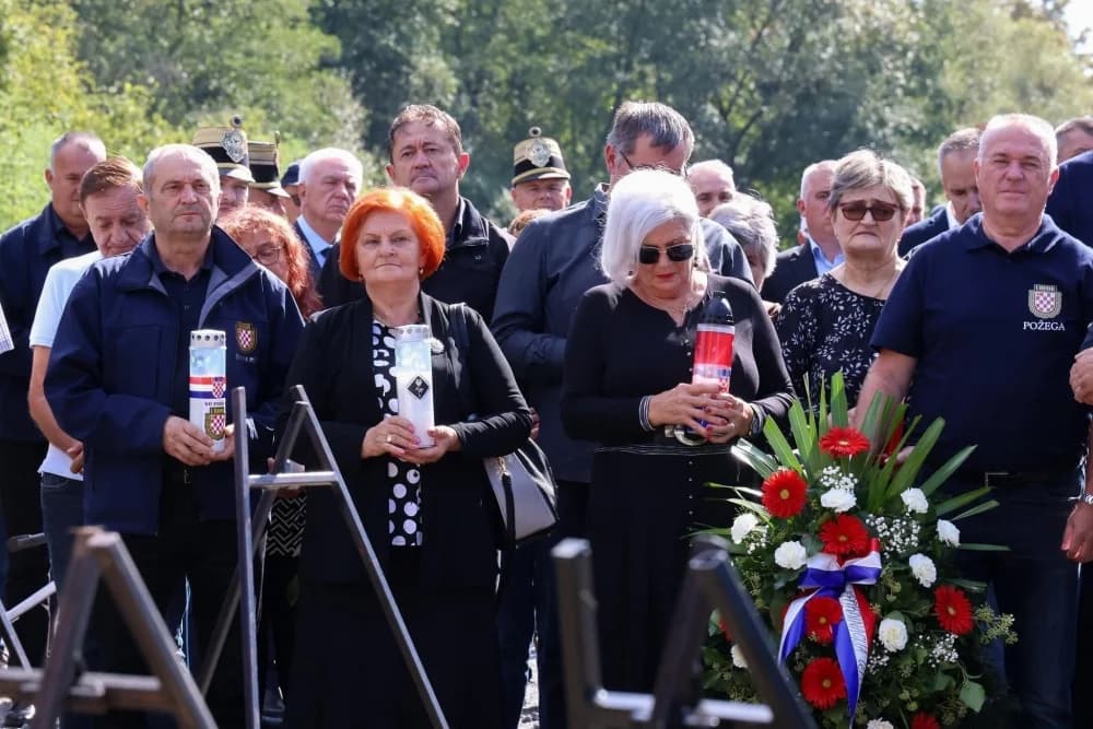 KAMENSKA: Obilježavanje 33. obljetnice prve vojno-redarstvene akcije u Požeštini