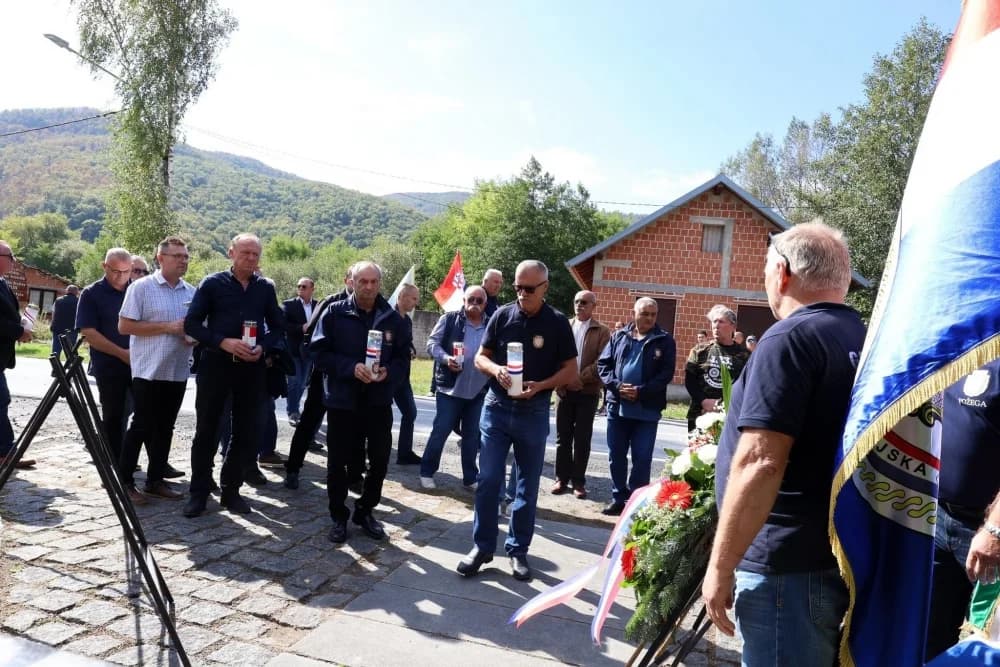 KAMENSKA: Obilježavanje 33. obljetnice prve vojno-redarstvene akcije u Požeštini