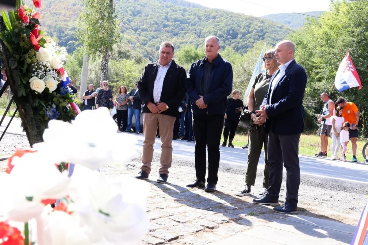 KAMENSKA: Obilježavanje 33. obljetnice prve vojno-redarstvene akcije u Požeštini