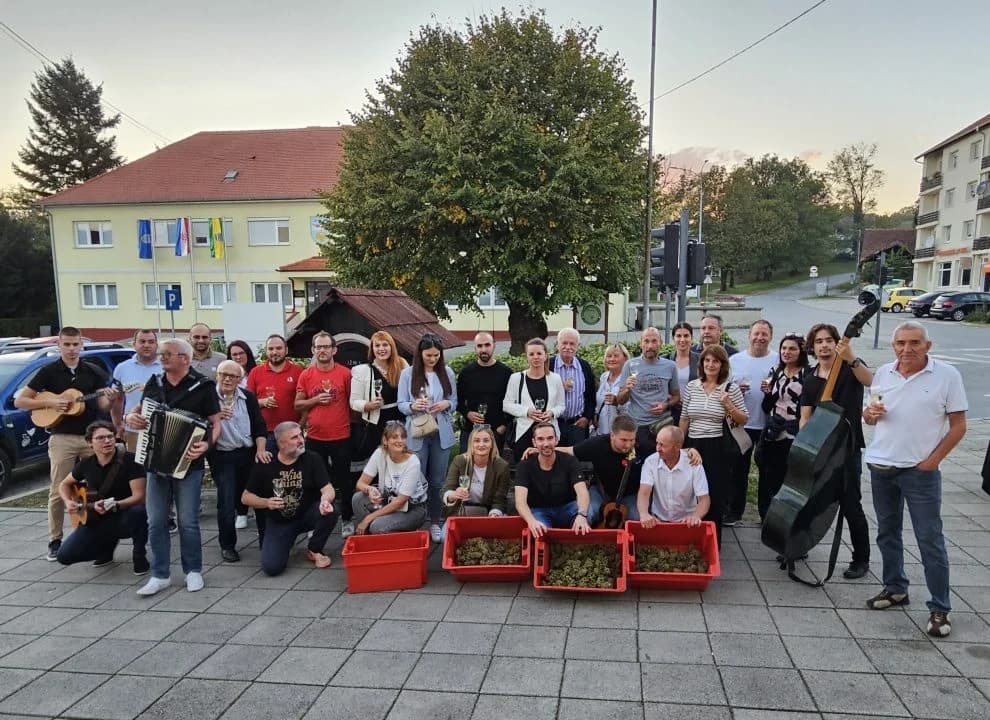 U Kutjevu obilježen zavšetak berbe grožđa