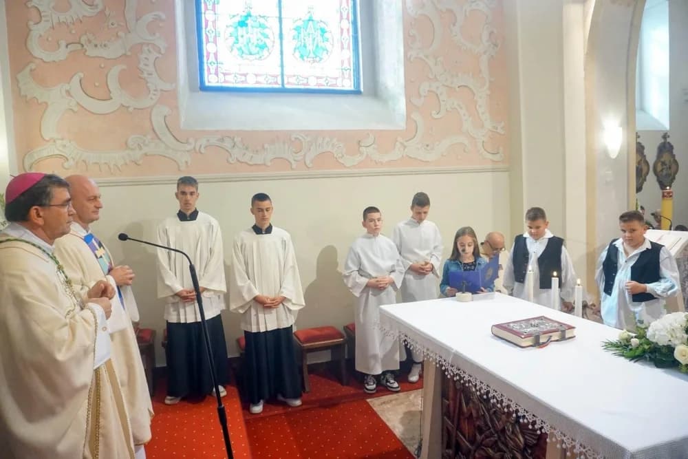 Slavlje svetkovine župnog zaštitnika u Stražemanu