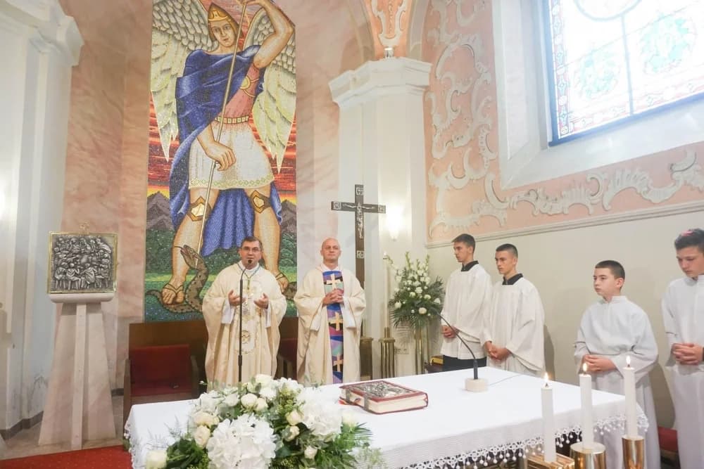 Slavlje svetkovine župnog zaštitnika u Stražemanu