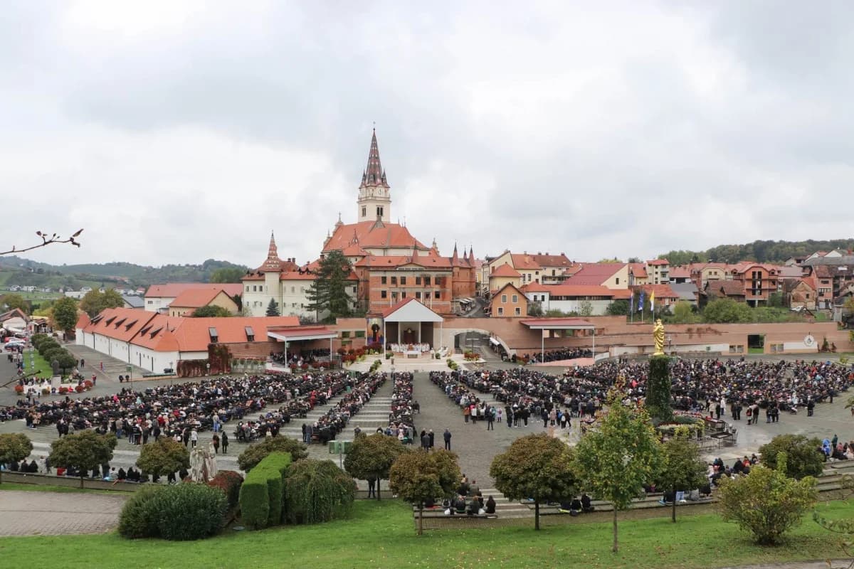 Hodočašće vjernika Požeške biskupije u Mariju Bistricu