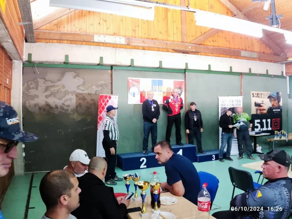 Robert Međugorac prvi na Državnom prvenstvu u praktičnom streljaštvu