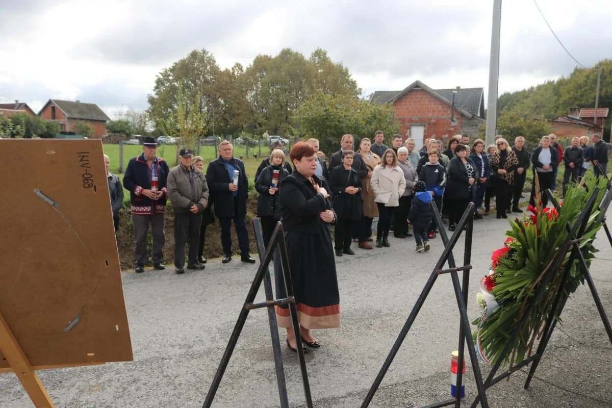 Komemoracija poginulim braniteljima u Gornjoj Obriježi i Batinjanima