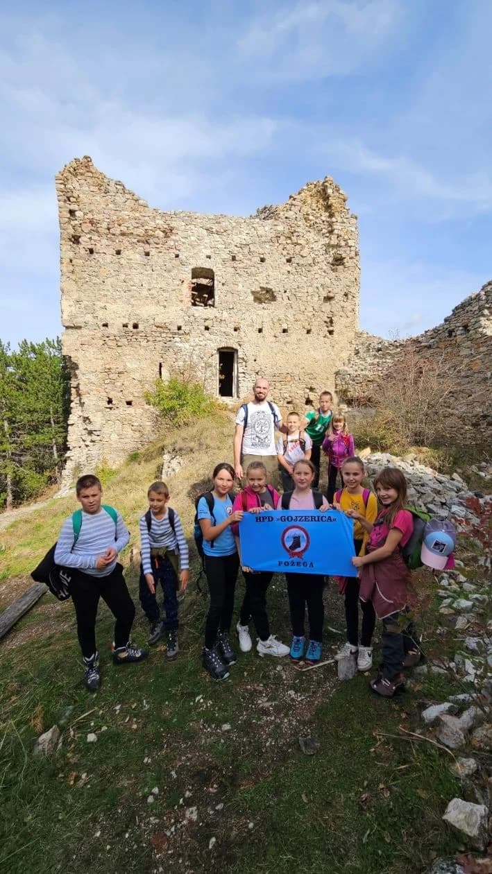 HPD Gojzerica: 4. Izlet Male planinarske škole na Papuk