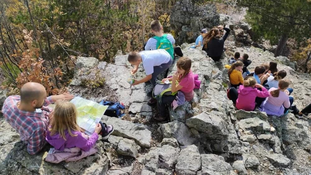 HPD Gojzerica: 4. Izlet Male planinarske škole na Papuk