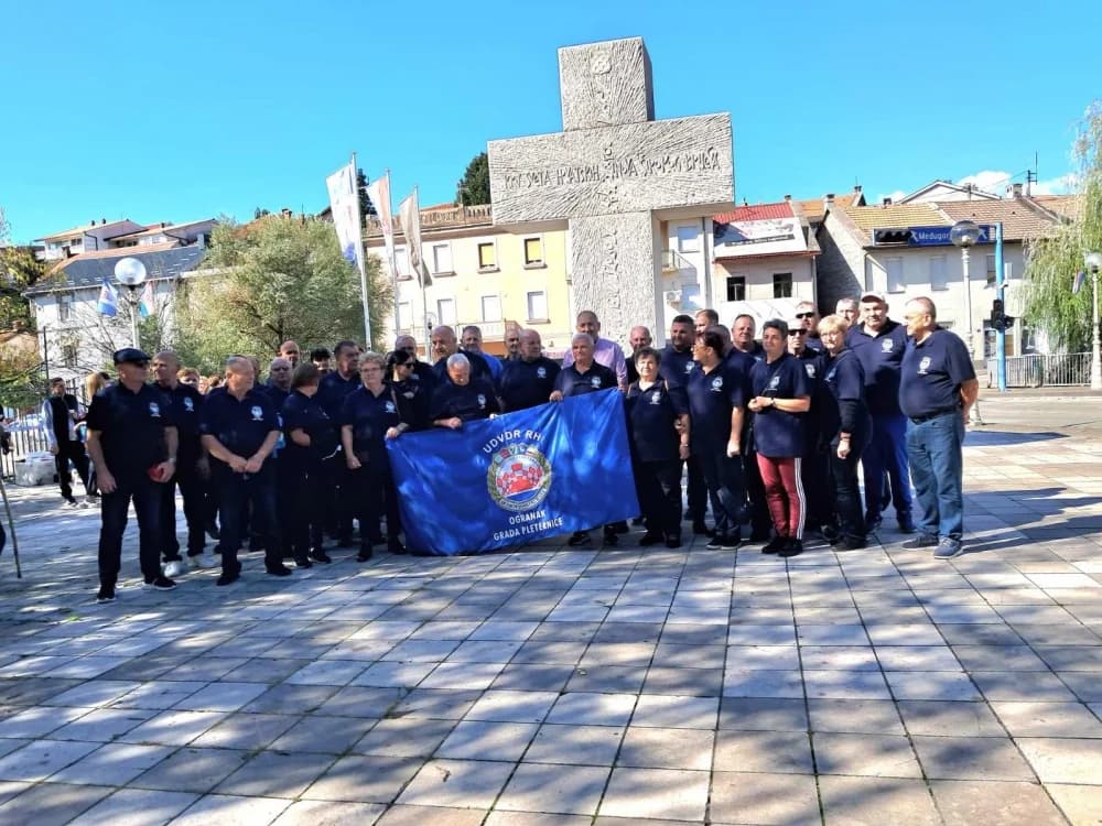 Pleternički ogranak UDVDR hodočastio u Međugorje
