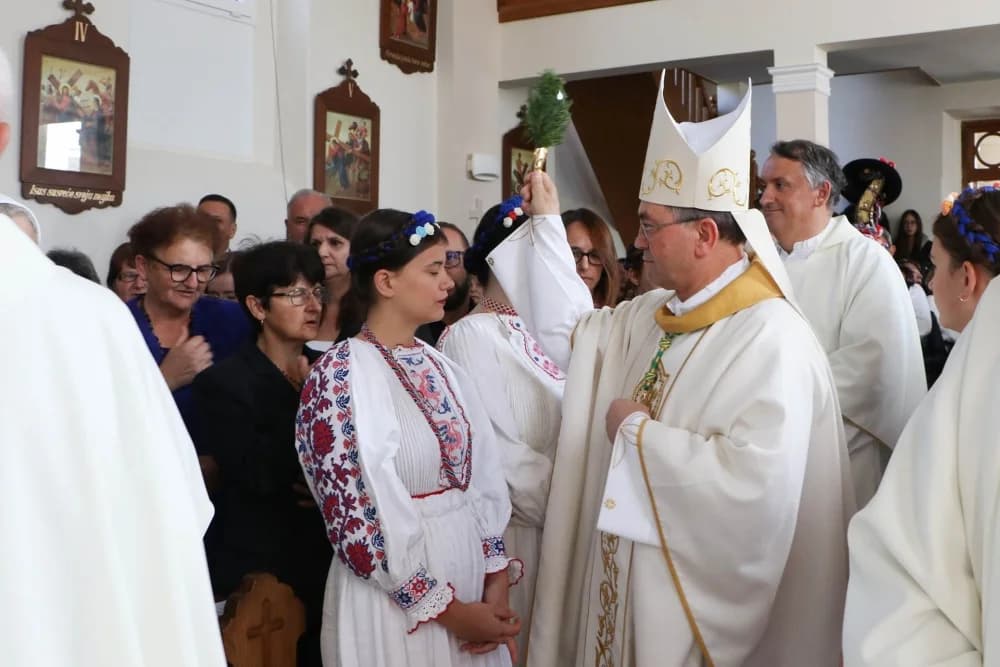 Posveta župne crkve u Donjoj Obriježi
