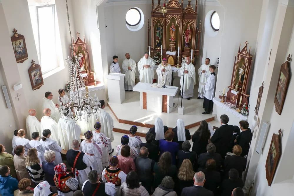 Posveta župne crkve u Donjoj Obriježi