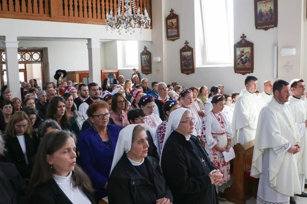 Posveta župne crkve u Donjoj Obriježi