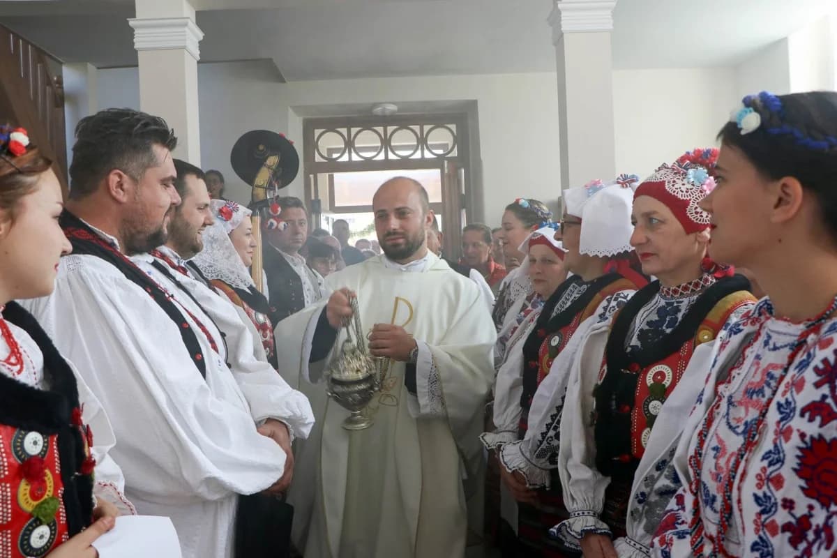 Posveta župne crkve u Donjoj Obriježi