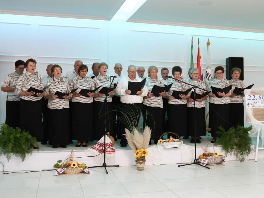 FOTO: 22. Tradicionalni pjevački susreti glazbenih skupina i umirovljenika Požeško-slavonske županije