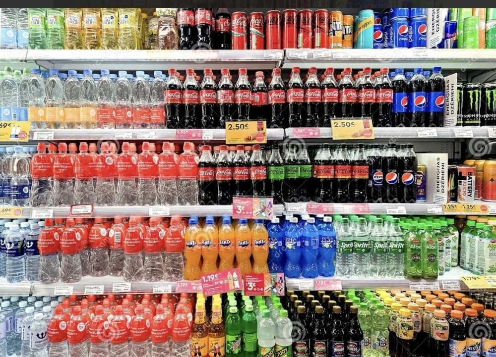 Coca cola, Sprite, Fanta