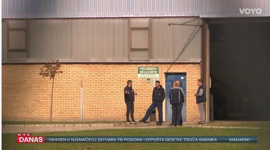 Zatvaranje tvornice u Županji