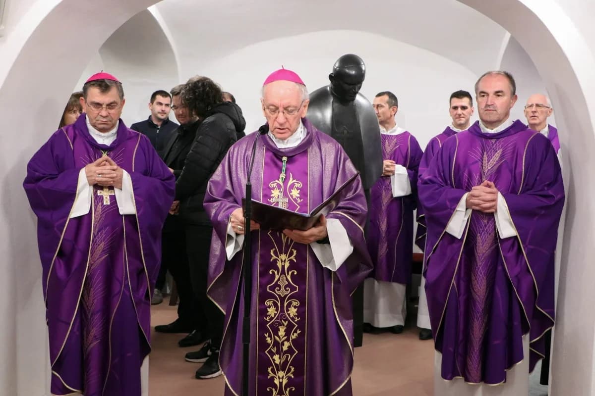 Spomen svih vjernih mrtvih u požeškoj Katedrali