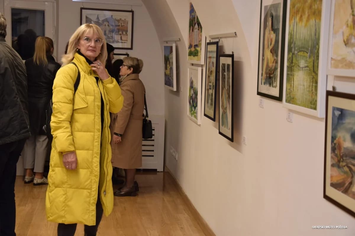 Otvorena „Kolektivna izložba slika“ Ličkog zavičajnog društva „Vila Velebita“