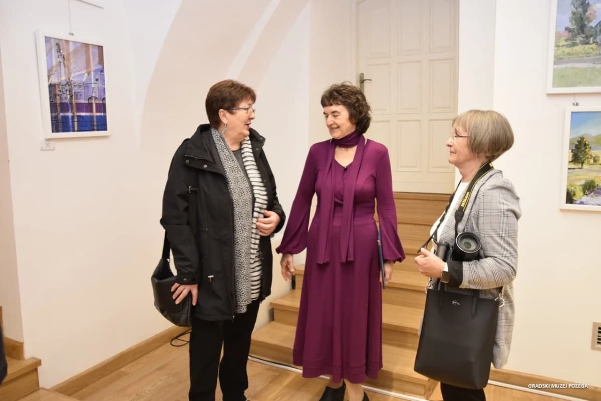 Otvorena „Kolektivna izložba slika“ Ličkog zavičajnog društva „Vila Velebita“