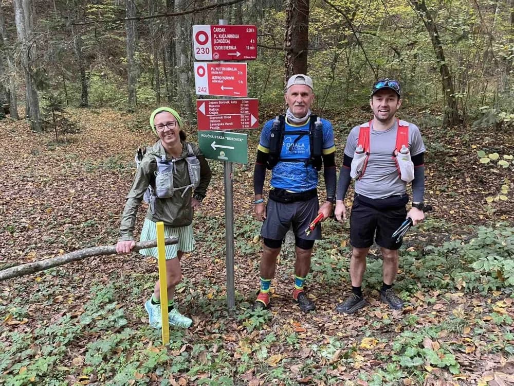 FOTO: Slavonski trojac Antonio, Damir i Jasna skinuli rekord SPP-a – gotovo 300 kilometara unutar četiri dana