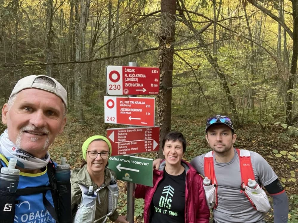FOTO: Slavonski trojac Antonio, Damir i Jasna skinuli rekord SPP-a – gotovo 300 kilometara unutar četiri dana