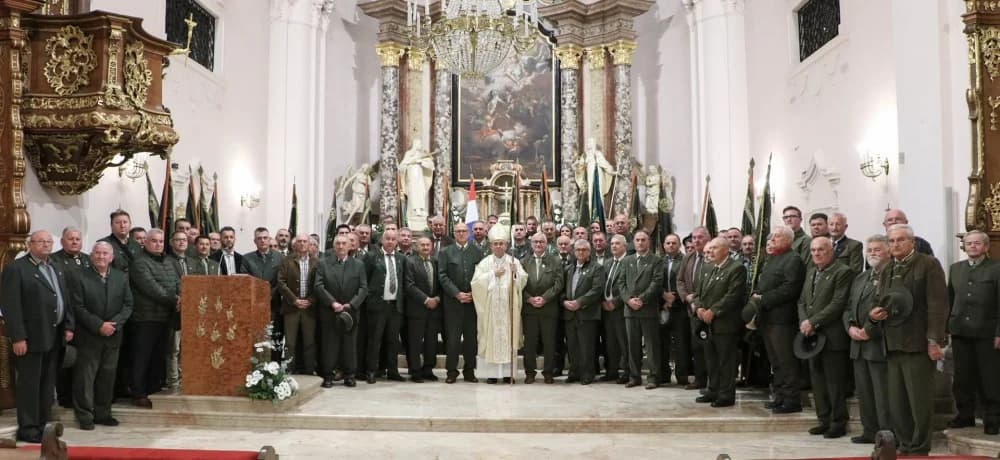 Proslava sv. Huberta u požeškoj Katedrali