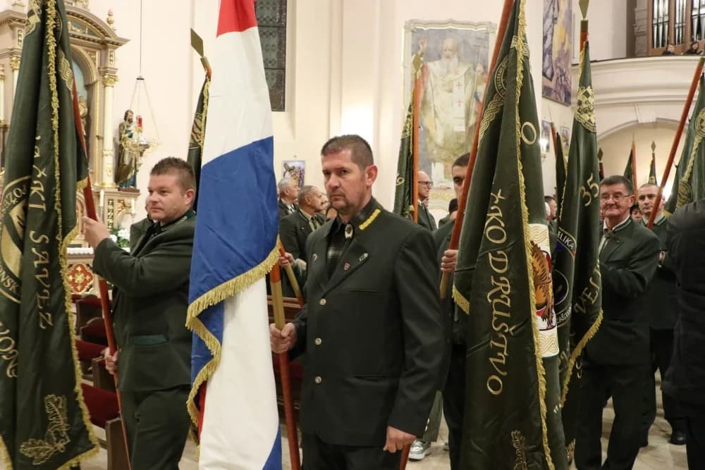 Proslava sv. Huberta u požeškoj Katedrali