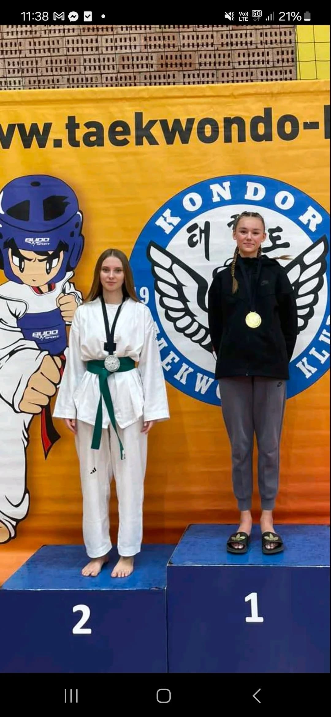 Taekwon-do klub „Velika“:  Nikol Nikić osvojila ’Kondor open’