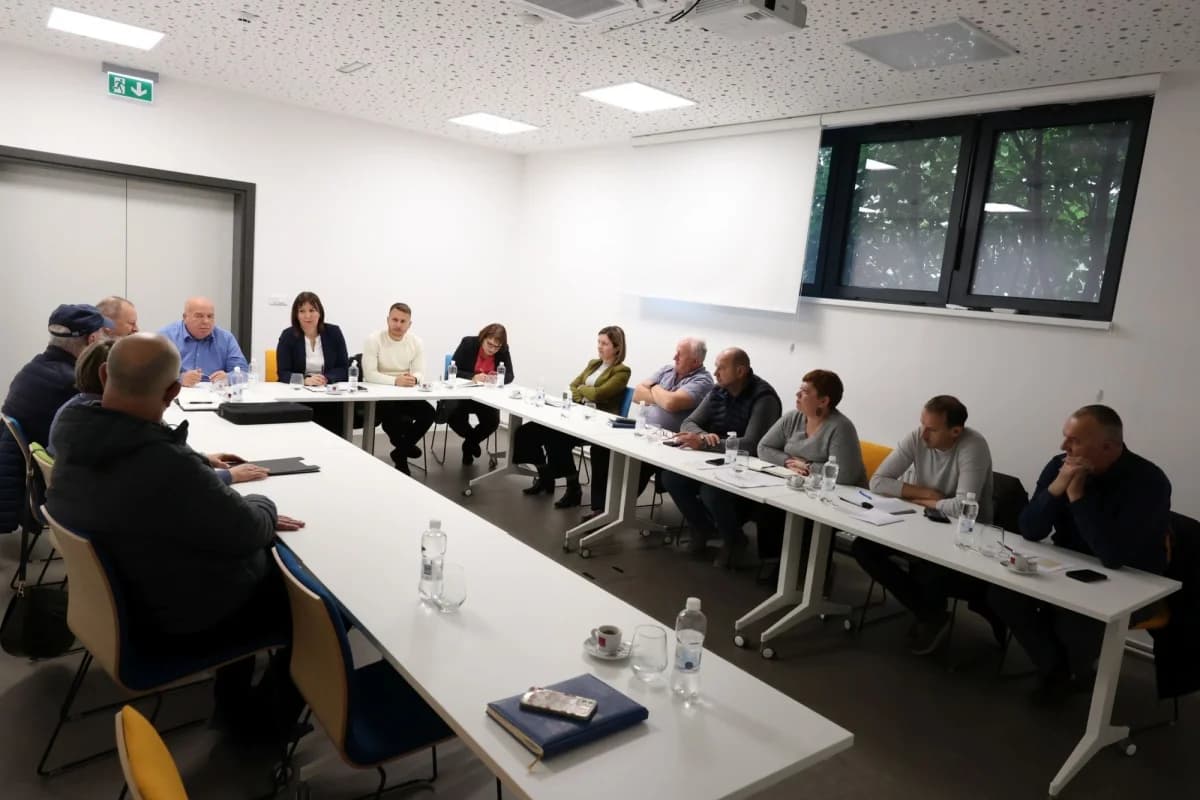 Redovna koordinacija županice s gradonačelnicima gradova i načelnicima općina