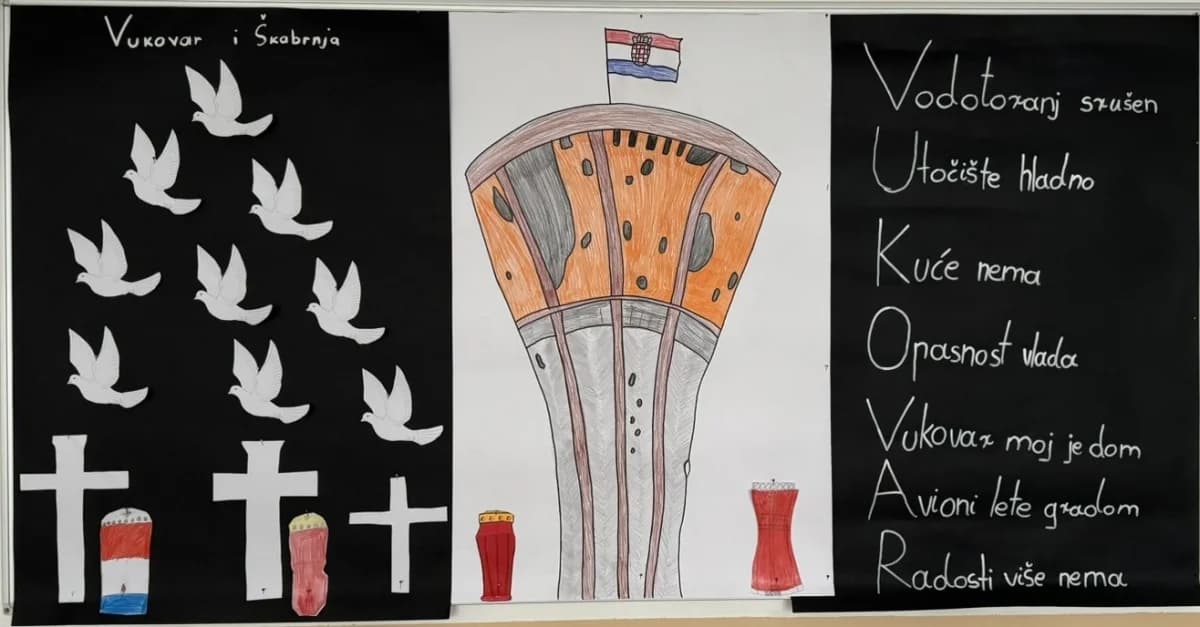 Cesarići obilježili sjećanje na žrtve Domovinskog rata, Vukovara i Škabrnje
