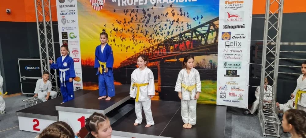 Judaši ’Judokana’ odlični na 3. Međunarodnom judo trofeju u Gradiškoj (BiH)