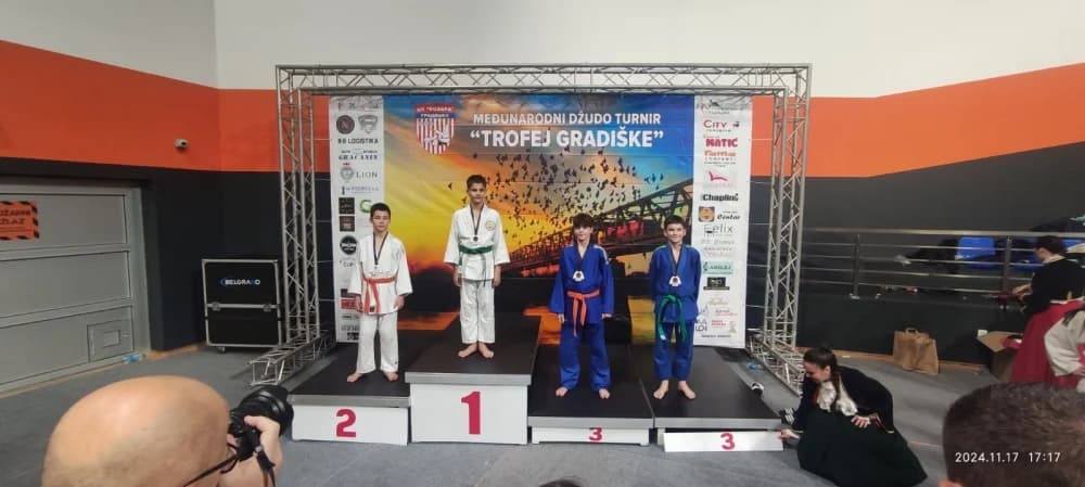 Judaši JK Slavonca na turniru u Gradiškoj osvojili čak 9 medalja!