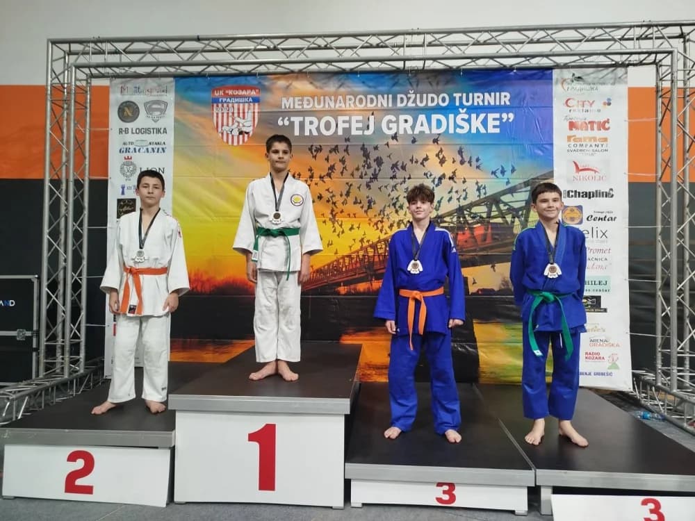 Judaši JK Slavonca na turniru u Gradiškoj osvojili čak 9 medalja!