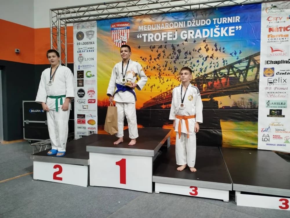 Judaši JK Slavonca na turniru u Gradiškoj osvojili čak 9 medalja!