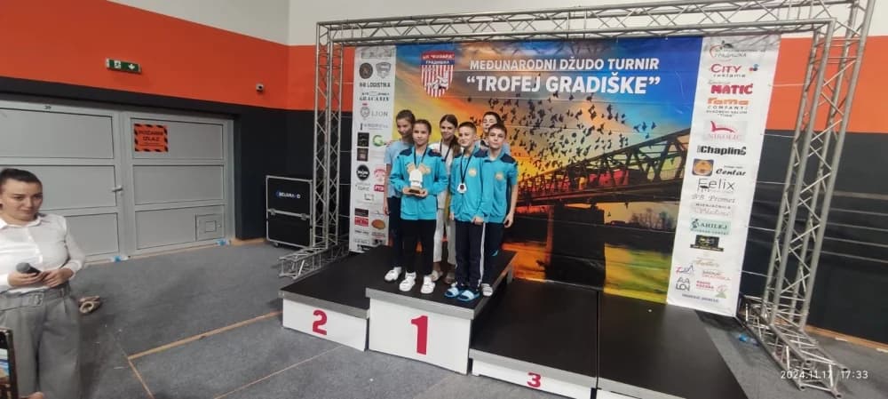 Judaši JK Slavonca na turniru u Gradiškoj osvojili čak 9 medalja!