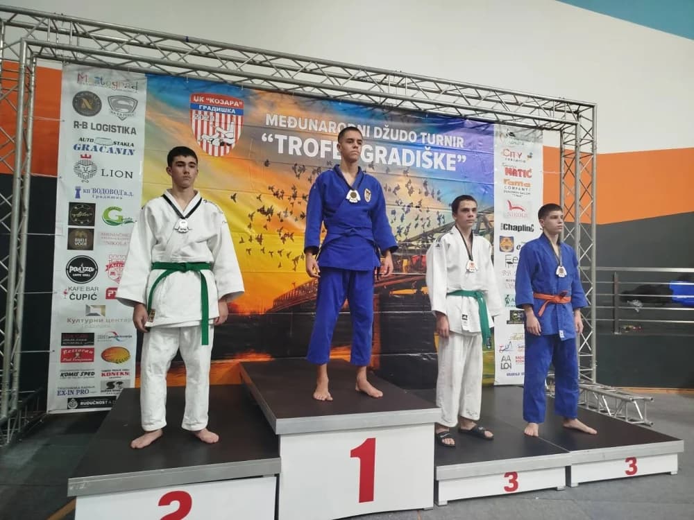 Judaši JK Slavonca na turniru u Gradiškoj osvojili čak 9 medalja!