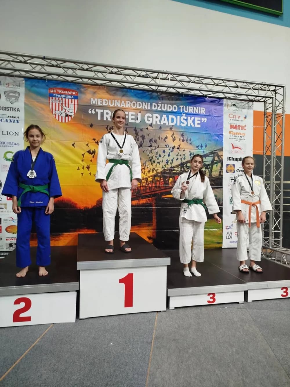 Judaši JK Slavonca na turniru u Gradiškoj osvojili čak 9 medalja!