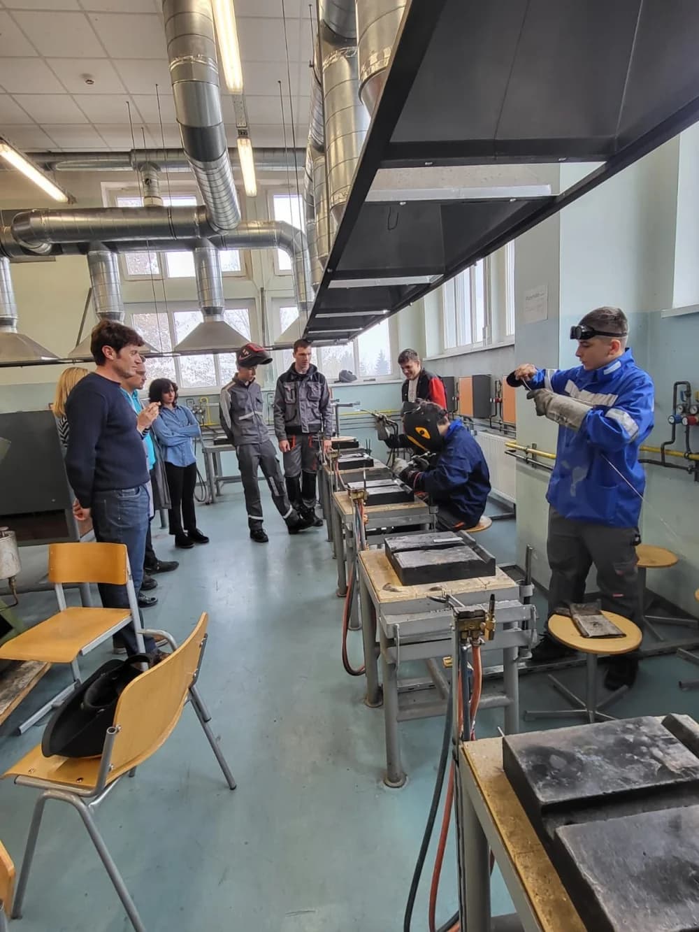 Profesori Tehničke škole Požega sudjelovali na Job shadowingu u TŠC Maribor