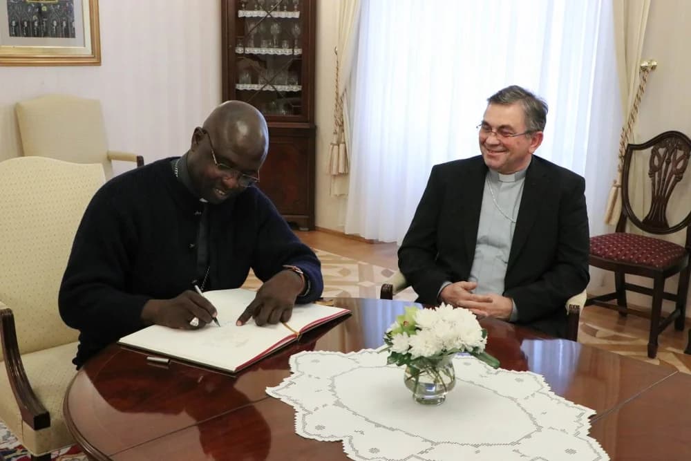 Požešku biskupiju posjetio kamerunski biskup Emmanuel Abbo