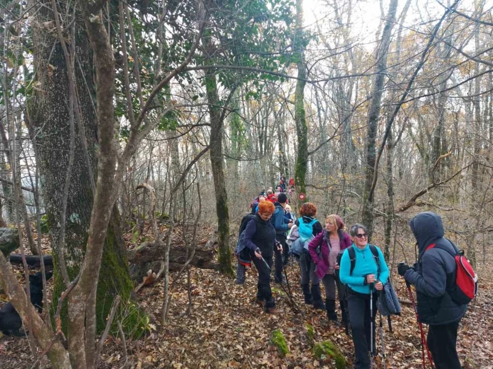 Požeški planinari odali počast poginulim hrvatskim braniteljima- Pohod na Anđinu baraku