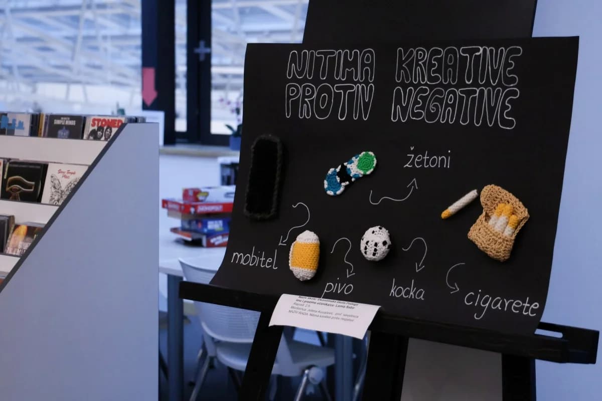 Mjesec borbe protiv ovisnosti: U Požegi otvorena izložba ’Kreativni i neovisni’