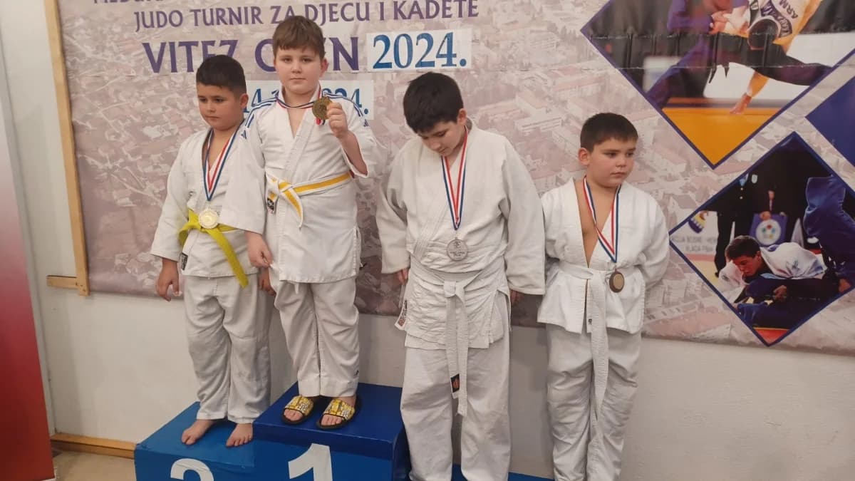 Judaši požeškog ’Judokana’ odlični na turniru u Vitezu