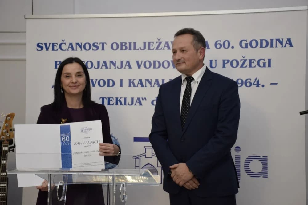 Svečanom proslavom obilježeno 60 godina postojanja vodovoda u Požegi