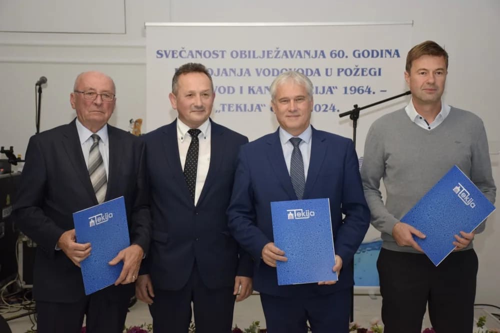Svečanom proslavom obilježeno 60 godina postojanja vodovoda u Požegi