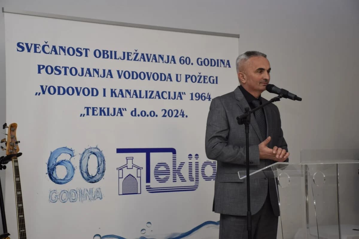 Svečanom proslavom obilježeno 60 godina postojanja vodovoda u Požegi