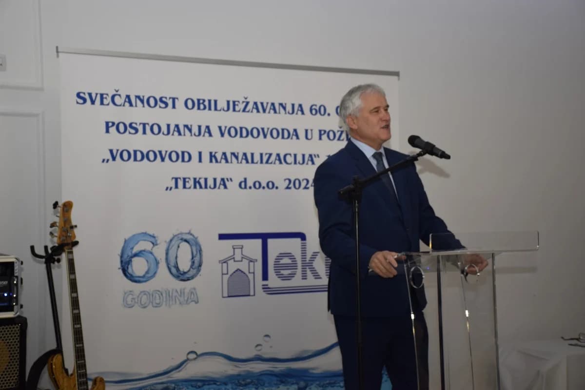 Svečanom proslavom obilježeno 60 godina postojanja vodovoda u Požegi